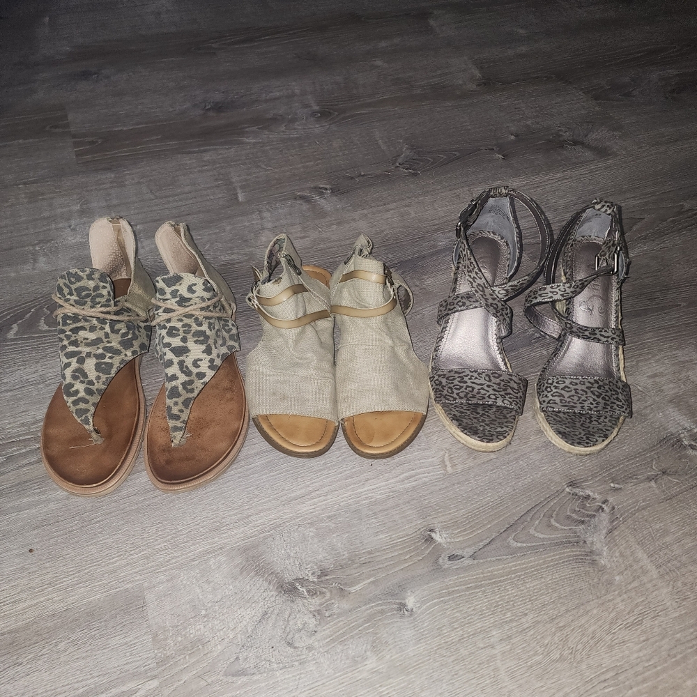 Womens Very G / Blowfish Sandal Lot size 10 & 11